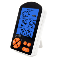 CH-201 Schnelllesendes Küchen-Lebensmittel-Kochthermometer BBQ Pizza Ofen Mit Außentemperatursensor Cookperfect Fleischthermometer