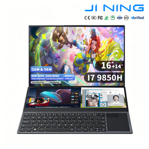 Portátil de Oficina en Casa con Pantalla Dual de 16 Pulgadas, 14 Núcleos I7 9850h, Táctil, 16 GB, 1 TB SSD, Metal, Retroiluminado, Windows 11, Notebook China Hfbook28 /ds160- - Product Image 1