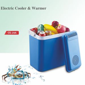 Réfrigérateur portable pour voiture, semi-conducteur, capacité 20L, matériau ABS, 12V 220V, refroidisseur/chauffe-eau pour véhicule, maison et voyage - Product Image 2