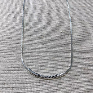 Collar de plata de ley S925 con cadena de hueso de serpiente curvada para mujer, estilo coreano minimalista, uso diario - Product Image 4