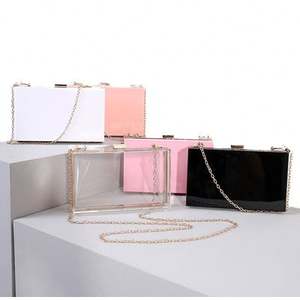 Nouveau sac de soirée pour femme orné de strass et de cristaux, pochette de soirée en pierre pour femme - Product Image 4