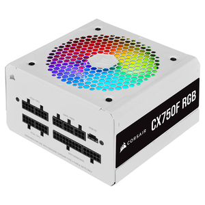 Alimentation électrique CORSAIR CX-F série rvb CX750F rvb <span class=keywords><strong>blanc</strong></span> 750W 80 PLUS Bronze entièrement modulaire ATX - Product Image 4