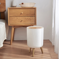 Sésame corbeille à papier poubelle poubelle poubelle en plastique Mini poubelle pour maison salle de bain salon cuisine