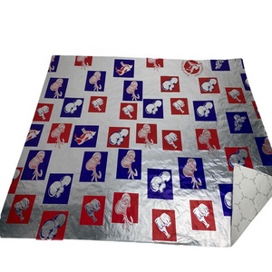Feuilles de papier aluminium de qualité alimentaire pour burgers, avec structure alvéolée, épaisseur 48 g/m², application pour la cuisson et l'isolation - Product Image 2