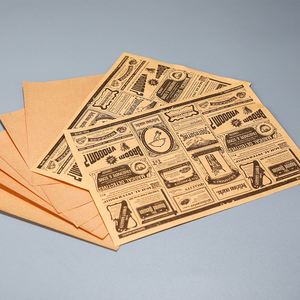 15*20cm Private Customized <b>Wrapping</b> Dry Deli Dry Waxed <b>Papers</b> Sheets Thickened <b>Brown</b> Sandwich <b>Paper</b> for Food Basket 60gsm - Product Image 1