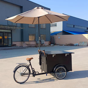 Carrito de helados móvil para exteriores, quiosco expendedor de helados, remolque, carrito de comida rápida, camión de tienda, nuevo diseño - Product Image 1