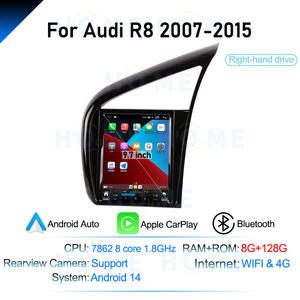 <span class=keywords><strong>Autoradio</strong></span> pour <span class=keywords><strong>Audi</strong></span> <span class=keywords><strong>R8</strong></span> 2007-2015 Système Android 14 Lecteur multimédia monté sur le tableau de bord avec 4G sans fil Carplay GPS intégré - Product Image 5