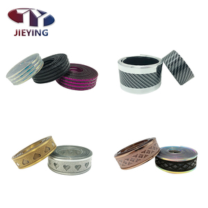 JIEYING Gold <strong>Black</strong> Decorative Pvc Edging Strips Sofa Furniture Accessories Trims Strip <strong>Edge</strong> Banding with Glue Coloured Plastic - Product Image 4