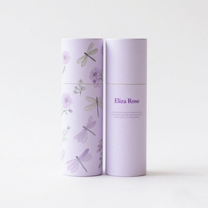 Custom Rigid Lipstick Gift <b>Box</b> Sponge Insert Embossed Logo Matt Lamination Recyclable Biodegradable Material Cosmetic Packaging - Product Image 2