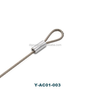 Kit de <span class=keywords><strong>suspension</strong></span> léger en acier inoxydable avec pince à câble pour système de <span class=keywords><strong>suspension</strong></span> de tableaux - Product Image 3