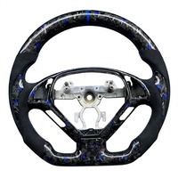 Volant en cuir et fibre de carbone fait main, 100 % compatible avec Infiniti G37 2007-2013, couleur personnalisée, surpiqûres chauffantes