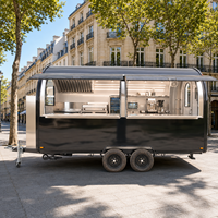 Chariot à Snacks Mobile Compact Etodevice de 13 pieds, Remorque Alimentaire Personnalisée à Vendre - Votre Entreprise sur Roues