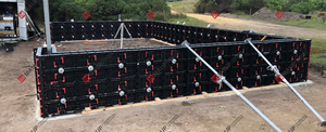 Plastic Formwork for <b>Pool</b> Construction Waterproof ABS Swimming <b>Pool</b> Shuttering Basement Foundation Retaining Wall Shuttering - Product Image 2