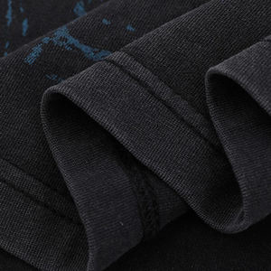 <span class=keywords><strong>T</strong></span>-shirt nera da uomo Vintage lavata con ragnatela spettrale e stampa grafica Valley ampia in cotone stile retrò <span class=keywords><strong>t</strong></span>-shirt - Product Image 6