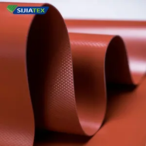 Sijiatex Heavy Duty Waterproof PVC Tarpaulins Industrial Textile Vinyl Coated Polyester Fabric PVC Airtight Boat Fabric