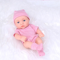 Mini poupée réaliste de 20 cm - Jouet en vinyle souple au look de nouveau-né réaliste pour enfants