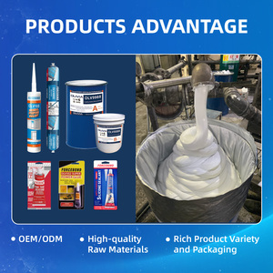 Hệ thống bảo dưỡng alkoxy trung tính Keo Silicone thân thiện với môi trường với keo thủy tinh không dầu không mùi trong nhà - Product Image 4