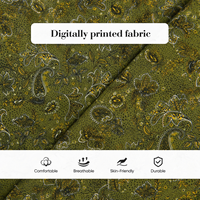 OEM ODM Tissu en satin de soie composite 100% polyester, 57 pouces, imprimé numérique durable pour jupe courte femme, tissu imprimé sur mesure