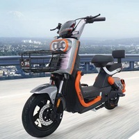 Vélo de ville électrique 2 places de qualité supérieure 2026, cyclomoteur électrique 500W 3 vitesses 48V haute vitesse OEM/ODM CKD