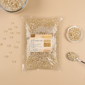Perles de boba éclatantes saveur avoine de qualité alimentaire, perles de céréales saines pour les magasins de bubble tea - Product Image 1