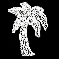 Patch de dentelle en coton soluble dans l'eau, broderie ajourée motif cœur de cocotier, thermocollant, pour costumes nationaux féminins et mariages