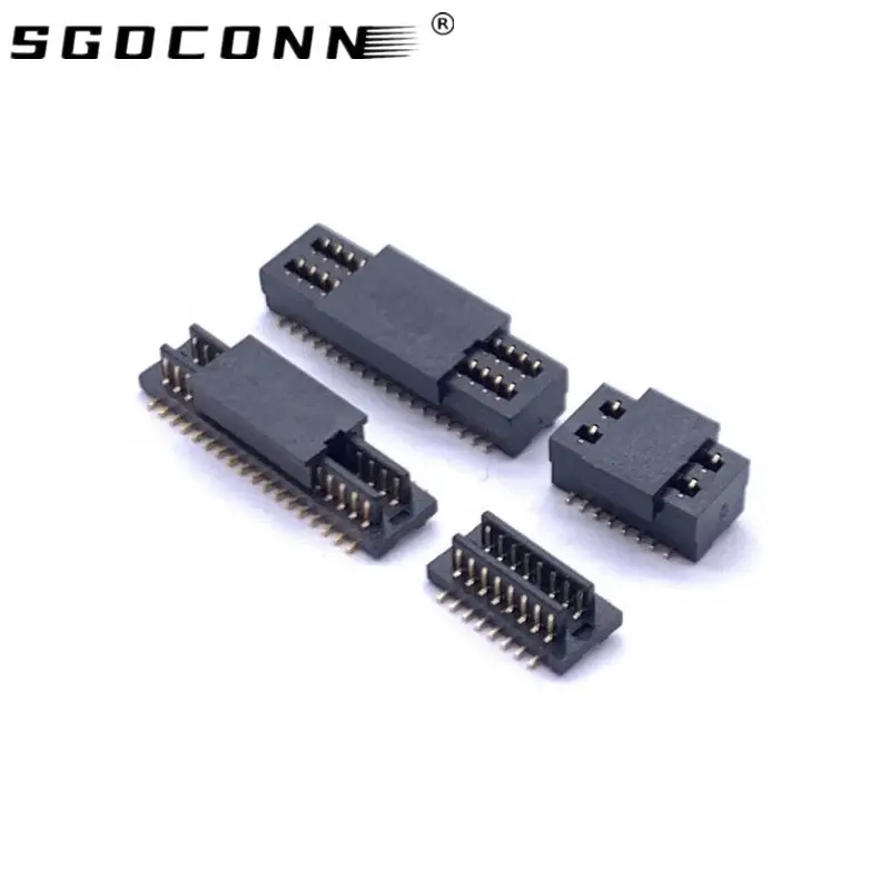 Board to board mezzanine connectors 28pin 0.5mm pitchheight 2.2-3.0-3.5-4.0-4.5mm female terminal connector