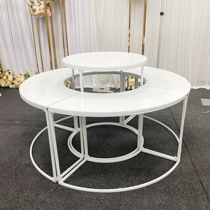 Wedding Props Dessert <strong>Table</strong> Tin Cylinder Cake <strong>Table</strong> Wedding <strong>Birthday</strong> Party Welcome Store Product Display <strong>Table</strong> - Product Image 4
