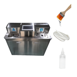 Máquina de Cementación de Calzado FS-096, Equipo Manual de Alimentación en Frío para Borde Lateral de Empeine y Plantilla de Cuero, con Cepillo de Encolado, 220V, PLC Core - Product Image 1