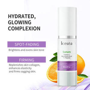 Sérum pour le visage Icesea Vegan à la vitamine C et à l'acide hyaluronique avec formule liquide à la glycérine - Product Image 1