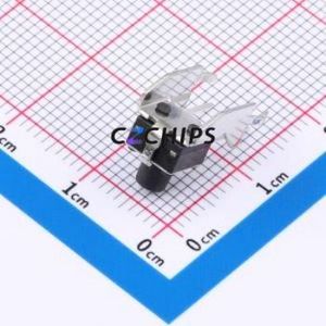 GT-TC102B-H070-L1 Tactile Switch Through hole,6.1x6.1mm Switch Single Pole Single Throw Round Button 2.5N Right Angle Insert - Product Image 2