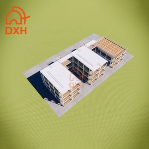 Casa Contenedor Prefabricada Desmontable Personalizada con Estructura de Acero y Paneles Sándwich para Biblioteca, Dormitorio, Oficina, Escuela, Aula - Product Image 4