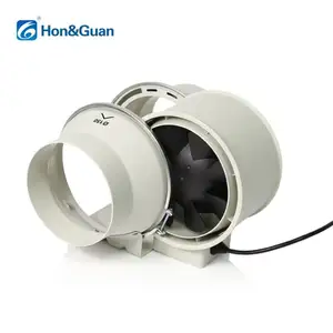 Chất lượng cao hiệu quả cao EC động cơ luồng không khí cao công suất thấp 6 inch thang máy thông gió Blower cánh quạt fan