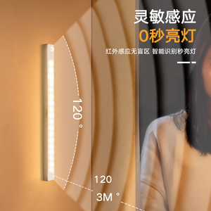 Cabinet LED <b>Light</b> Gray Matte Finish Surface Mounted ABS 6000K Neutral White AC 85-265V 30000 Hours Lifespan Stage Use <b>Touch</b> - Product Image 2