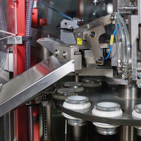 Máquina de llenado de tubos de crema cosmética Materiales líquidos Sobres Salsas Máquina de llenado y sellado cosmético