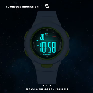 Reloj Digital con Retroiluminación EL, Venta al Por Mayor Directo de Fábrica, Relojes Baratos, Cronómetro, Reloj Digital de Plástico, Formato 12/24 Horas - Product Image 5