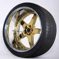 Jantes forgées 6061-T6 2 pièces 3 pièces 18 19 20 22 24 26 pouces, personnalisées en or FR Simmons pour benz bmw X5 audi ford GMC RAM JEEP