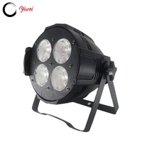 Projecteur lumineux de scène led COB, 4x50w, sans télécommande, 2 unités