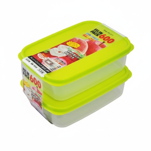 Confezione da 2 centesimi 600 contenitore per alimenti verde - Product Image 1