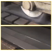 Disque de meulage diamanté silencieux de 350 mm (14 pouces) pour le calibrage du granit, du marbre et de la pierre