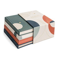 Boîte décorative personnalisée en forme de faux livre, coffret de boîtes à livres vides à couverture rigide, décoration de table basse, impression de livres en gros
