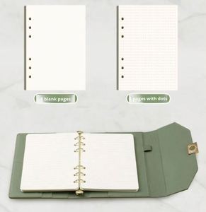 Custom Logo Business Gift Set Loose-<b>Leaf</b> Notebook Notepad Detachable Work Meeting Record <b>Book</b> Student Diary with Gift Box - Product Image 4
