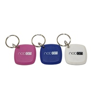 AB006 Porte-clés NFC intelligent en ABS, puce de porte, mini-étiquette 13,56 MHz pour clés d'hôtels et de motels