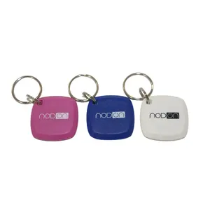 AB006 213  215 216 Chip ABS Rfid Keyfob NFC Keychain Hotel Motel Key Chain Key Rings