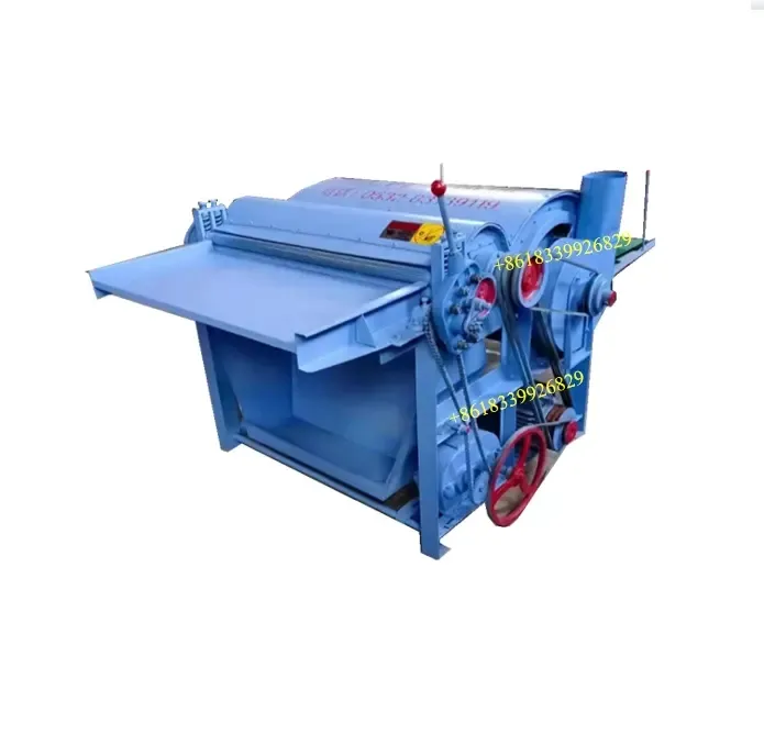 waste textile recycling opener machine yarn opening machine old cloth cotton recycling open machine