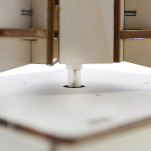 Kit de modèle de fusée en bois pour enfants, jouet d'éducation scientifique, à assembler soi-même, pour enfants de 7 à 9 ans, contrôle manuel, forme géométrique - Product Image 2