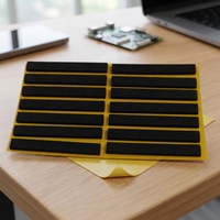 Coussin en mousse EVA haute densité avec adhésif d'un côté, adapté au rembourrage et à l'isolation des chocs des produits électroniques