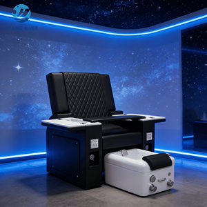 เก้าอี้นวดเท้าไฟฟ้าดีไซน์ใหม่ อ่างเซรามิก พร้อมฟังก์ชั่นนวดและไฟ  เก้าอี้นวดเท้าสำหรับร้านทำเล็บ - Product Image 4