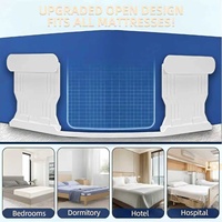 Attaches de drap de lit personnalisables avec logo, réglables et antidérapantes, lot de 4 pinces pour drap-housse, housse de couette et couette