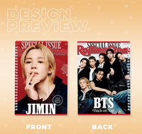 Carnets Kpop les plus vendus, Bangtan Boys, carnet à spirales B5, carnet à couverture vierge tendance, papeterie pour étudiants, bloc-notes, cadeaux