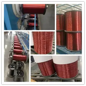 1eiw/180 Chinese Fabriek Geëmailleerde Aluminium Wikkeldraad Voor Elektromagnetische Spoel 0.23Mm 0.265Mm 1.95Mm